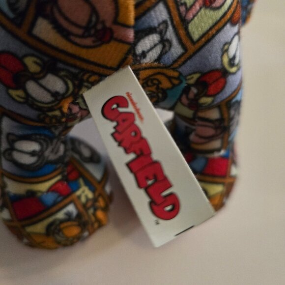 Garfield and Friends Sticker Bomb Pooky Bear Stuffed 7" Plush Figure Comic Strip - Picture 7 of 7